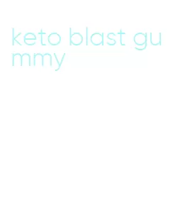 keto blast gummy
