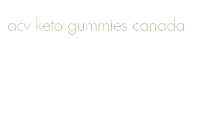acv keto gummies canada