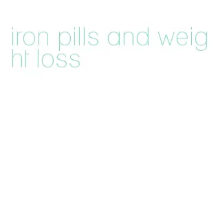 iron pills and weight loss