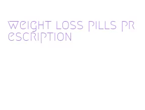 weight loss pills prescription