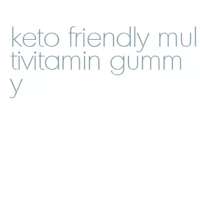 keto friendly multivitamin gummy