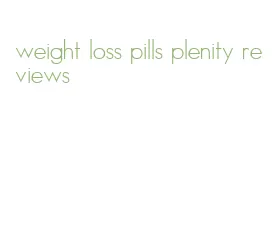 weight loss pills plenity reviews