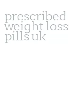 prescribed weight loss pills uk