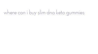 where can i buy slim dna keto gummies