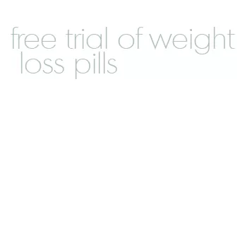 free trial of weight loss pills