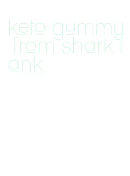 keto gummy from shark tank