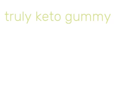 truly keto gummy
