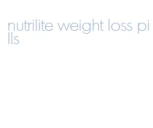 nutrilite weight loss pills