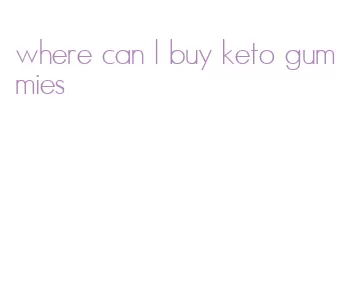 where can l buy keto gummies