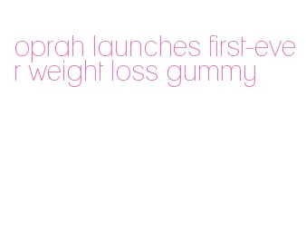 oprah launches first-ever weight loss gummy