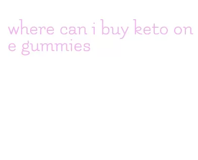 where can i buy keto one gummies