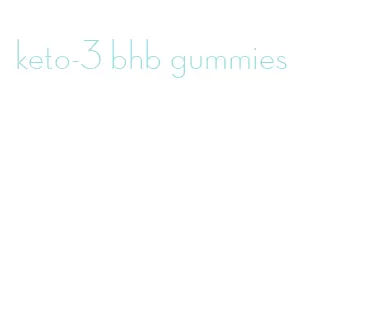 keto-3 bhb gummies