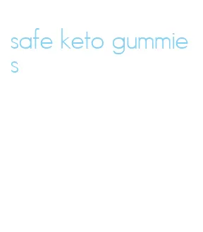 safe keto gummies
