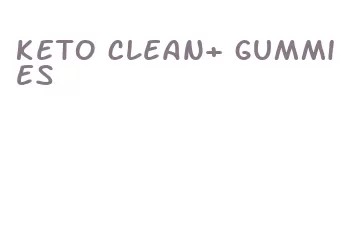 keto clean+ gummies