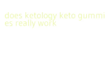 does ketology keto gummies really work