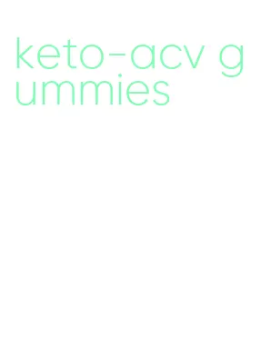 keto-acv gummies