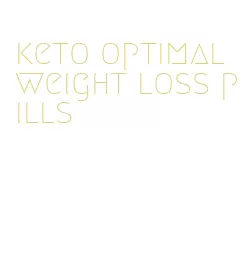 keto optimal weight loss pills