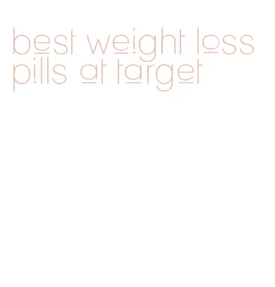 best weight loss pills at target