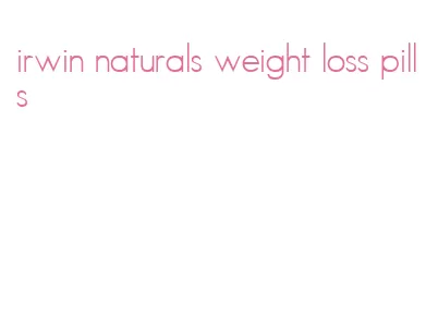 irwin naturals weight loss pills