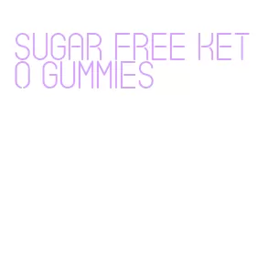 sugar free keto gummies