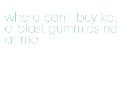 where can i buy keto blast gummies near me