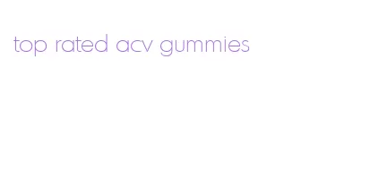 top rated acv gummies