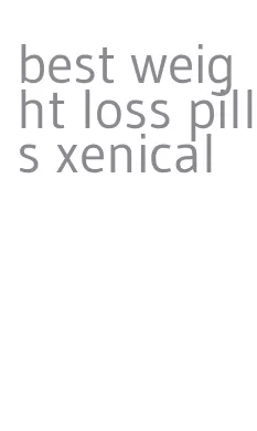 best weight loss pills xenical