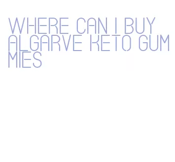 where can i buy algarve keto gummies
