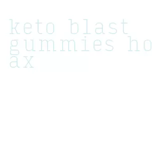 keto blast gummies hoax
