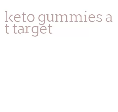 keto gummies at target