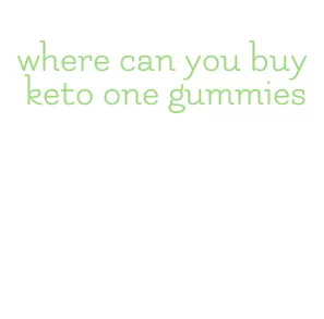 where can you buy keto one gummies