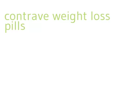 contrave weight loss pills