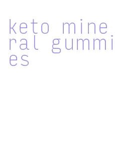 keto mineral gummies