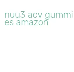 nuu3 acv gummies amazon