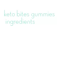 keto bites gummies ingredients