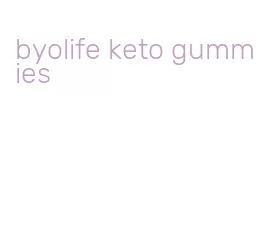 byolife keto gummies