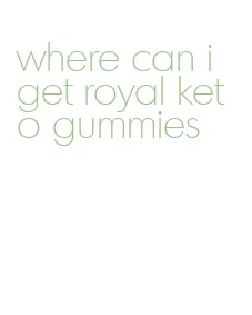 where can i get royal keto gummies