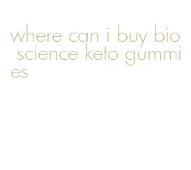 where can i buy bio science keto gummies
