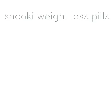 snooki weight loss pills