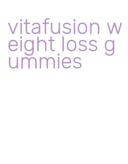 vitafusion weight loss gummies