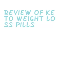 review of keto weight loss pills