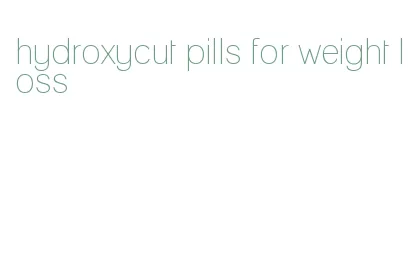hydroxycut pills for weight loss