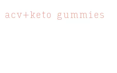 acv+keto gummies