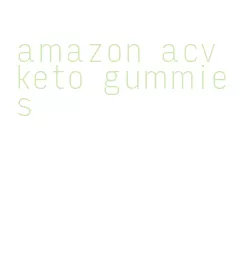 amazon acv keto gummies