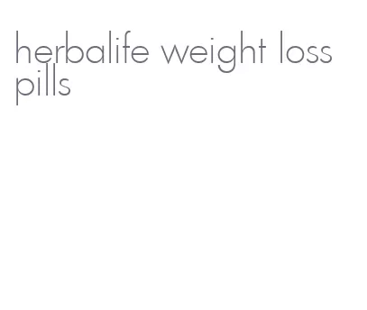 herbalife weight loss pills