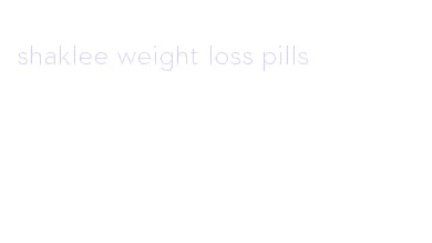 shaklee weight loss pills