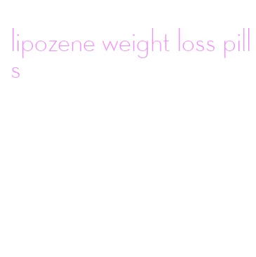 lipozene weight loss pills