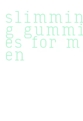 slimming gummies for men