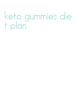 keto gummies diet plan