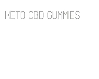 keto cbd gummies